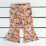 Pink Watercolour Floral Flares
