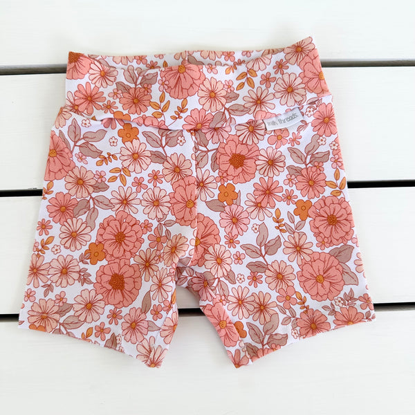 Floral on sale bike shorts