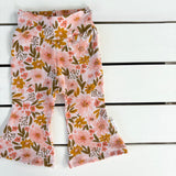 Pink Watercolour Floral Flares
