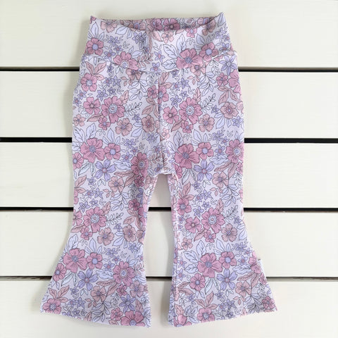 Pastel Lilac Bloom Flares