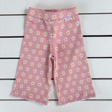 Pink Daisy Wide Leg Knit Pants