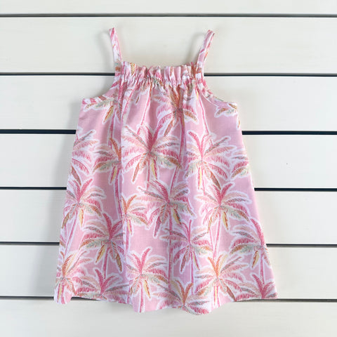 Pink Palm Stella Dress