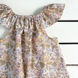 Latte Floral Dress