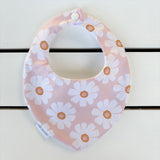 Blush Daisy Dribble Bib