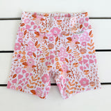 Pink Blossom Bike Shorts