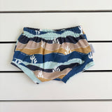 Blue Desert Nappy Cover