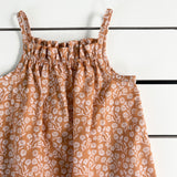 Rust Ditsy Floral Stella Dress