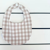 Oat Gingham Classic Bib