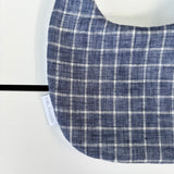 Navy Check Classic Bib