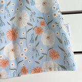 Sweet Blue Floral Dress