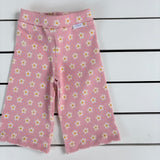 Pink Daisy Wide Leg Knit Pants