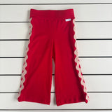 Red Wide Leg Pants