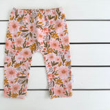 Pink Watercolour Floral Slims