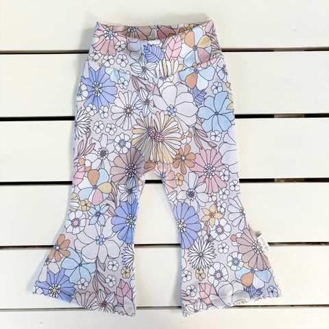 Pastel Floral Flares