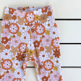 Orange & Pink Floral Flares