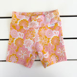 Pink & Orange Bike Shorts