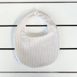 Linen Stripe Classic Bib