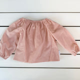 Dusty Pink Cord Top