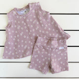 Dusty Pink Daisy Set