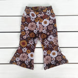Chocolate Floral Flares