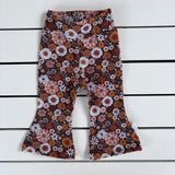 Chocolate Floral Flares