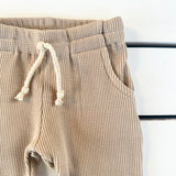 Natural Waffle Pants