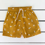Mustard Bunny Shorts