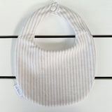 Linen Stripe Classic Bib