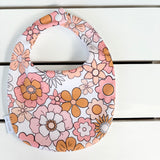 Pink & Orange Floral Classic Bib