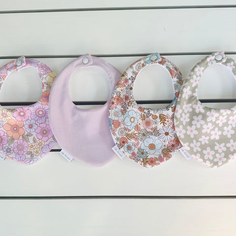 Girls Dribble Bib 4 Pack - 1
