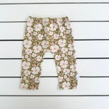 Green Floral Slims