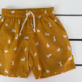 Mustard Bunny Shorts