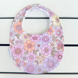 Lilac Floral Classic Bib
