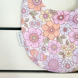 Lilac Floral Classic Bib