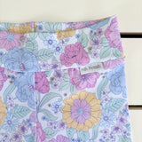 Pastel Bloom Bike Shorts