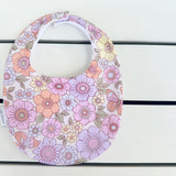 Lilac Floral Classic Bib