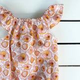 Summer Poppy Flutter Romper