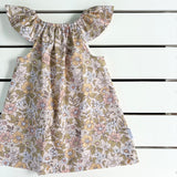 Latte Floral Dress