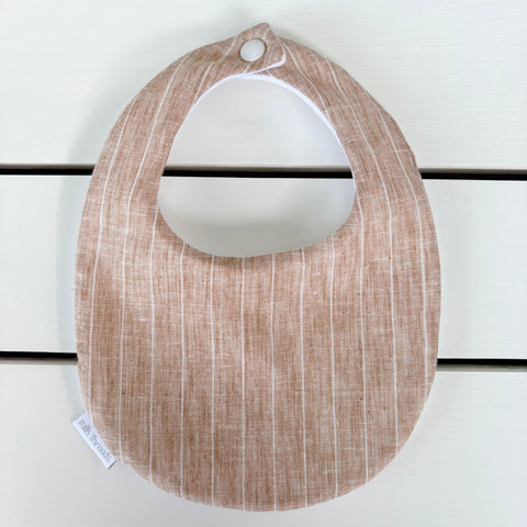 Brown Stripe Classic Bib