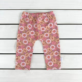 Pink & Yellow Floral Slims