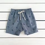 Chambray Palm Shorts (only size 0 left)